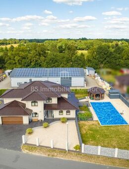 !!Effizienz durch Photovoltaik!! Exkl. EFH mit Gewerbehalle, Pool und D-Garage - Westoverledingen