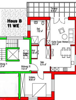 Moderne Neubauwohnung! Hochwertig und förderfähig! Ideal auch für Kapitalanleger (AfA)! - Gernsbach
