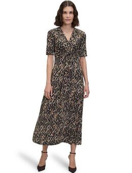 Betty Barclay Maxikleid Damen Maxikleid mit Raffung
