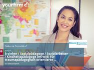 Erzieher / Sozialpädagoge / Sozialarbeiter / Kindheitspädagoge (m/w/d) für traumapädagogisch orientierte Wohngruppe in Mettmann - Mettmann