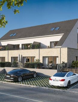Moderne Neubau-Maisonette-Eigentumswohnung mit großer Dachterrasse mit Südausrichtung in Altenberge - Altenberge