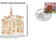 BRD: 12.09.1999, "Tag des offenen Denkmals, Frankfurt (Oder), Ganzsache (Umschlag), Sonderstempel - Brandenburg (Havel)