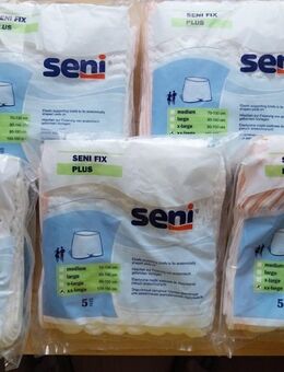 Seni Fix plus, Größe XXL, Fixierhosen, 5 Packungen mit jeweils 5 Höschen - Rimpar