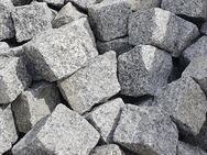 Granit Pflastersteine 1 Tonne Naturstein 9/11 grau DIN EN 1342 - 1000 kg - Wuppertal