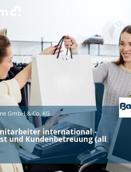 Vertriebsmitarbeiter international - Innendienst und Kundenbetreuung (all genders) - Nürnberg