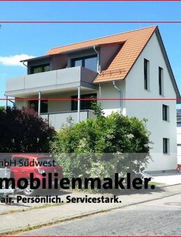 Erstbezug! Exklusive 2-Zi Dachgeschosswohnung mit Balkon Sofort verfügbar! - Owingen