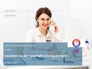 Assistent/in der Geschäftsleitung (m/w/d) - München