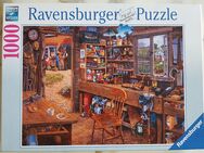 1x gelegtes Puzzle 1000 Teile - Opas Schuppen 19790 Ravensburger - Garbsen