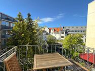 Denkmal - Stilaltbau: charmante 3 Zimmer, 3. OG mit Südbalkon - optional möbliert - - München