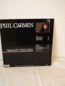 Phil Carmen-Walkin the Dog-Vinyl-LP,1985 - Linnich