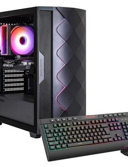 GAMEMAX Diamond BK 7675 Gaming-PC (AMD Ryzen 5 7500F, RTX 5060 Ti, 32 GB RAM, 1000 GB SSD, Luftkühlung aktiv, Windows 11, DDR5 RAM)