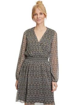 Cartoon Chiffonkleid Damen Chiffonkleid mit Muster Design