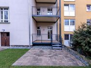 *Luxus Pur - 2-R-Whg. mit Balkon, Terrasse & Gartenanteil, Stuck, Tageslichtbad, Parkett, Einbauküche auf Wunsch etc.* - Chemnitz