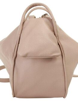 X-Zone Cityrucksack, echt Leder, Made in Italy