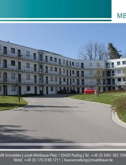 Attraktive 1-Zimmer-Wohnung mit Balkon zu vermieten - Roding