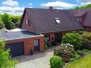 Stilvolles Einfamilienhaus mit Gartenidylle und großzügiger Nutzfläche in Löningen - Löningen