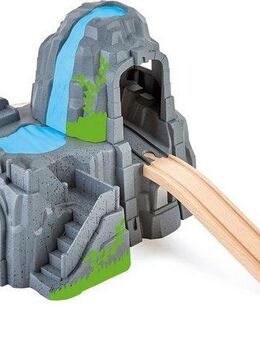 Hape Spielzeug-Eisenbahn Tunnelkombination mit Licht und Sound