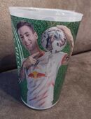 RB LEIPZIG Benjamin Šeško Bierbecher Stadionbecher Ur-Krostitzer 0,5l Fußball in 04347