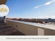 ** Atemberaubendes Penthouse mit Panoramablick & großer Terrasse | Sauna | 2 Bäder | Stellplätze ** - Leipzig