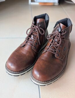 Fast neue und gefütterte Rieker Ledestiefel - Remseck (Neckar)
