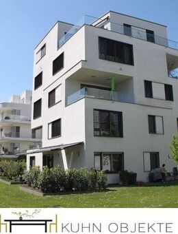 Traumhafte Erdgeschoss Terrassen Wohnung mit seitlichem Rheinblick - Ludwigshafen (Rhein)