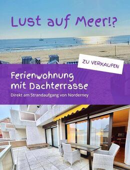 Ihre FeWo direkt am STRANDAUFGANG - NORDERNEY - Norderney