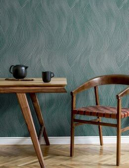 Marburg Vliestapete Tapete Wavy Stripes, geprägt, geometrisch, moderne Vliestapete für Wohnzimmer Schlafzimmer Küche