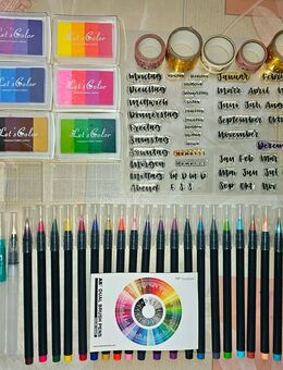 ⭐️Kreatives Brush Pen & Stempel Set ⭐️ - Bad Kreuznach