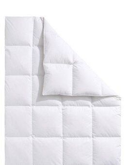 Haeussling Daunenbettdecke Swiss Royal, Bettdecken für Sommer und Winter, Ganzjahresdecke, Decke, Füllung: 90% Daunen, 10% Federn, Bezug: 100% Baumwolle, Bettdecke 135x200 cm, 155x220 cm & weitere Größen, Made in Germany