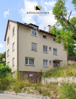 Mehrfamilienhaus mit Entwicklungspotenzial in Leinfelden-Echterdingen - nicht aufgeteilt - Leinfelden-Echterdingen