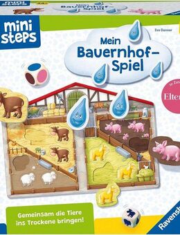 Ravensburger Spiel ministeps® Unser Bauernhof-Spiel, Made in Europe