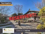 Wohnen am Weinberg! Bungalow in asiatischem Stil - FALC Immobilien - Bestensee