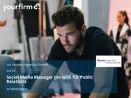 Social Media Manager (m/w/d) für Public Relations - Wiesbaden