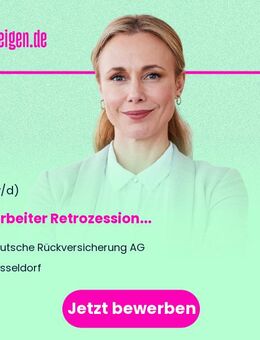 Mitarbeiter (Mensch*) Retrozession - Düsseldorf