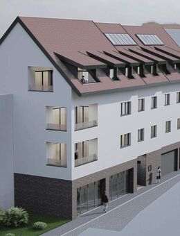 Erstbezug: Barrierefreie Neubauwohnung direkt am Rhein mit 2 Balkonen und TG-Stellplatz! - Bad Säckingen