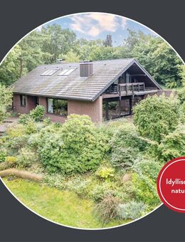 Besonderes Wohnerlebnis: Architektenhaus mit parkähnlichem Grundstück - Bleckede