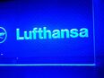 LED Leuchte Lufthansa blaue Led´s mit Netzteil neu und unbenutzt in 14052