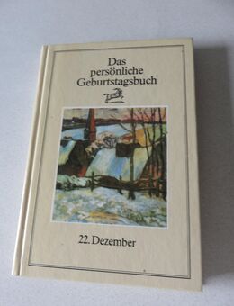 Geburtstagsbuch 22. Dezember - Stuttgart