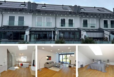 *Vor den Toren Münchens* Modernes Reihenmittelhaus mit exklusiver Ausstattung und Carport