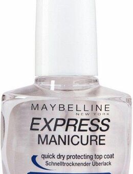 MAYBELLINE NEW YORK Überlack Express Manicure, mit natürlichen Inhaltsstoffen
