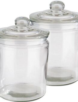 APS Vorratsglas, Glas, (Set, 2-tlg), Ø 14 cm, 2 Liter
