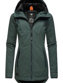 Ragwear Winterjacke Zuzka Winter Wasserdichter Winterparka mit Teddyfleece Innenfutter