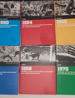 15 Bücher über Fussball WM 1930 bis 2002 - München