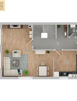 Neubau Doppelhaushälfte Nähe Landshut - Bruckberg (Regierungsbezirk Niederbayern)