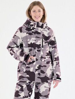 SLOPE Skijacke Kenai mit All-Over-Print und Top Ausstattung