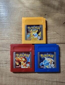 Pokemon Gameboy Color Rot Blau Gelb - Gäufelden