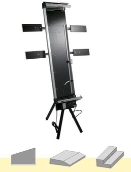 Profi 360℃ Styroporschneider Schaumstoffschneider aus Aluminiumlegierung Styrocutter Schnittlänge 127 cm Nut Maschine Baustelle Industrie - Wuppertal