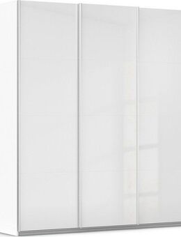 rauch Schwebetürenschrank Kleiderschrank Schrank Garderobe AGORDO mit Dekor- oder Hochglanzfront (in zwei Griff-Farben) durchdachte Innenausstattung, in 4 Breiten und 2 Höhen MADE IN GERMANY