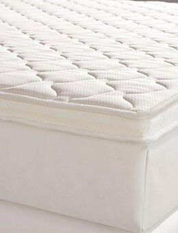 set one by Musterring, Topper Florida, Polyester, mit Viscoelastikschaumkern