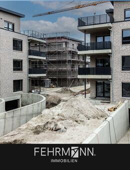 Lichtdurchflutete Drei-Zimmer-Wohnung mit Balkon - wohnen im ersten Obergeschoss mit Qualität - Wiesmoor